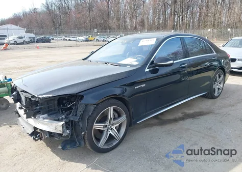 2014 Mercedes-Benz S 63 Amg из США, поврежденный, VIN WDDUG7JB2EA027925